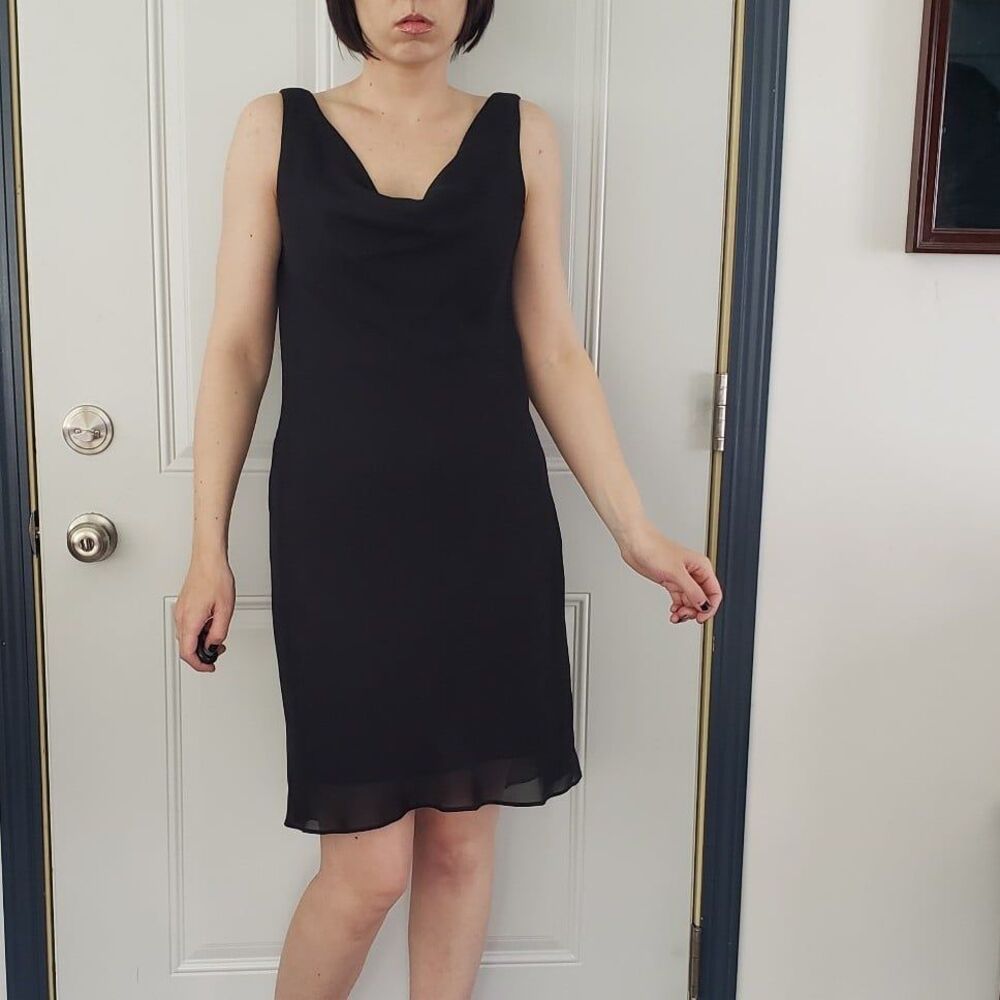 Y2K Black Cocktail Dress